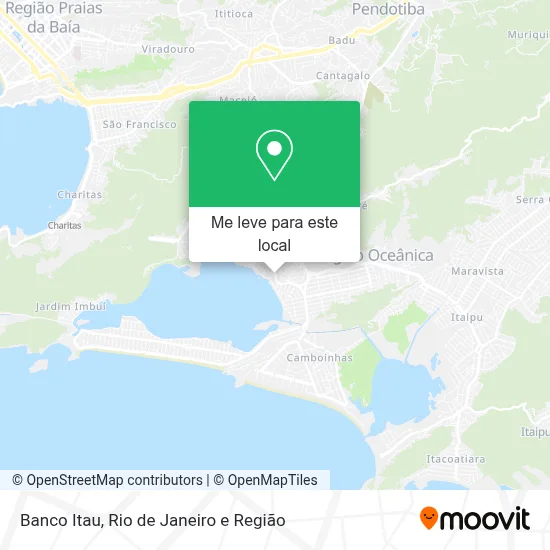 Banco Itau mapa