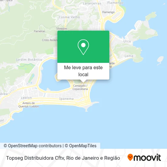 Topseg Distribuidora Cftv mapa