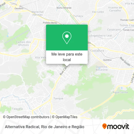 Alternativa Radical mapa