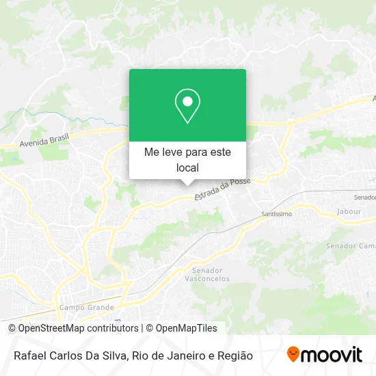 Rafael Carlos Da Silva mapa