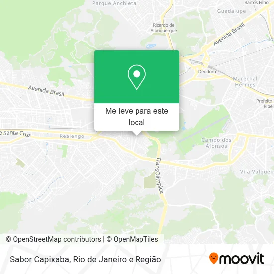 Sabor Capixaba mapa