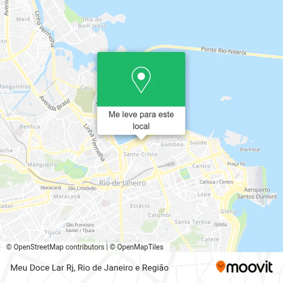 Meu Doce Lar Rj mapa
