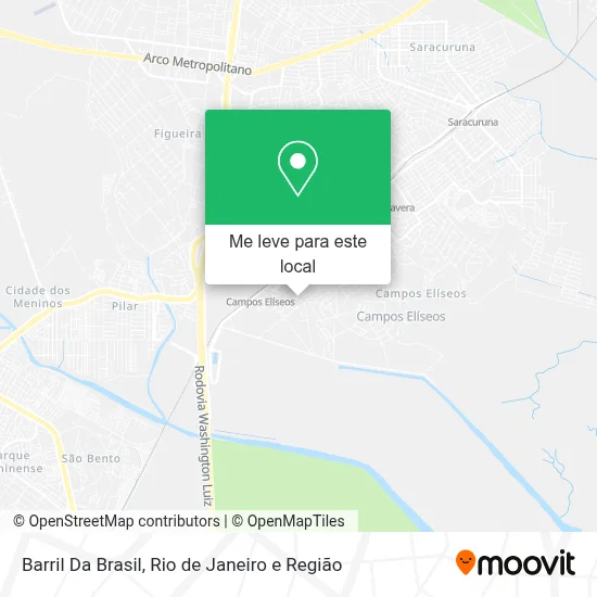 Barril Da Brasil mapa