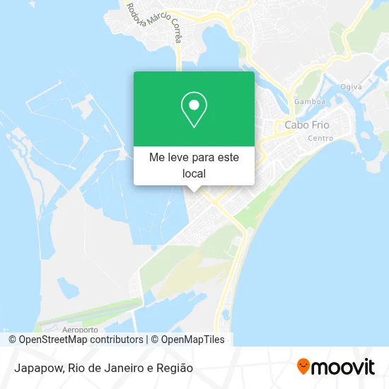 Japapow mapa