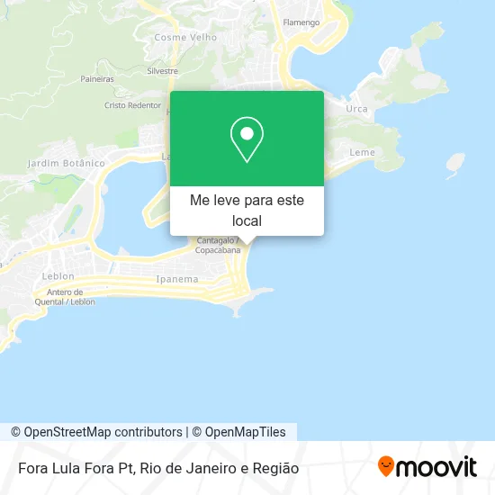 Fora Lula Fora Pt mapa