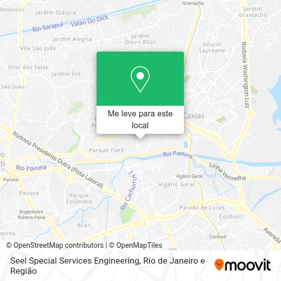 Seel Special Services Engineering mapa