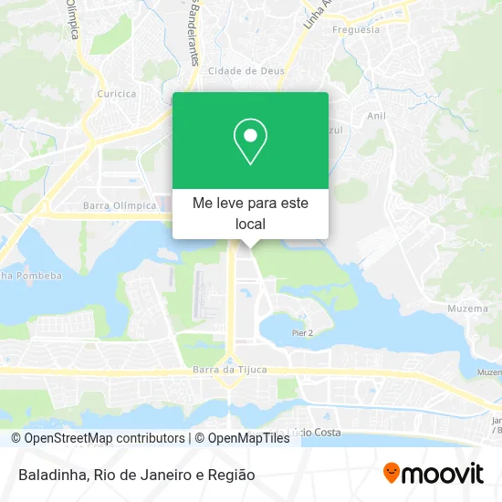 Baladinha mapa