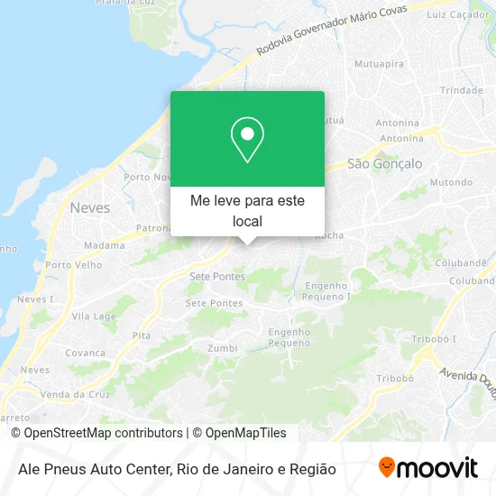 Ale Pneus Auto Center mapa