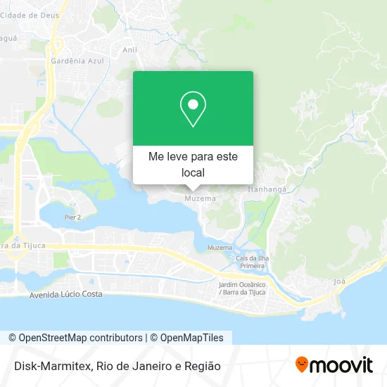 Disk-Marmitex mapa