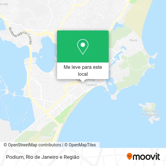 Podium mapa