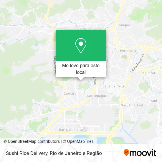 Sushi Rice Delivery mapa