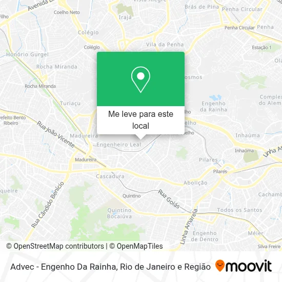 Advec - Engenho Da Rainha mapa