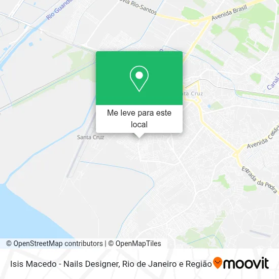 Isis Macedo - Nails Designer mapa