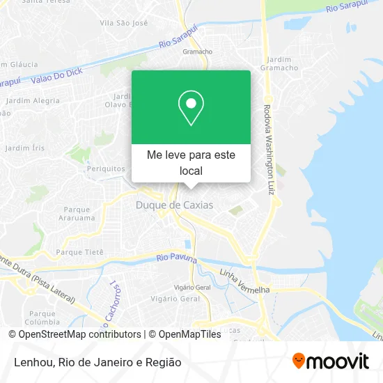 Lenhou mapa