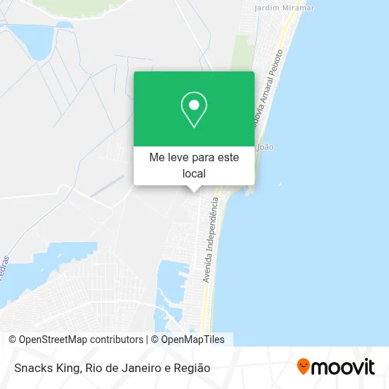 Snacks King mapa