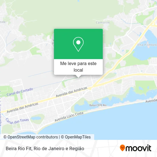 Beira Rio Fit mapa