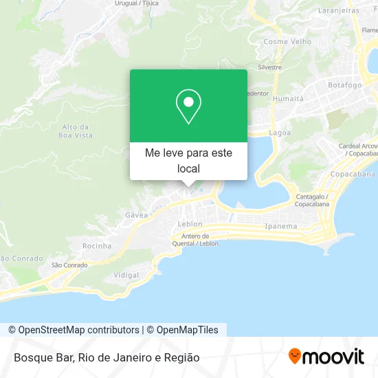 Bosque Bar mapa