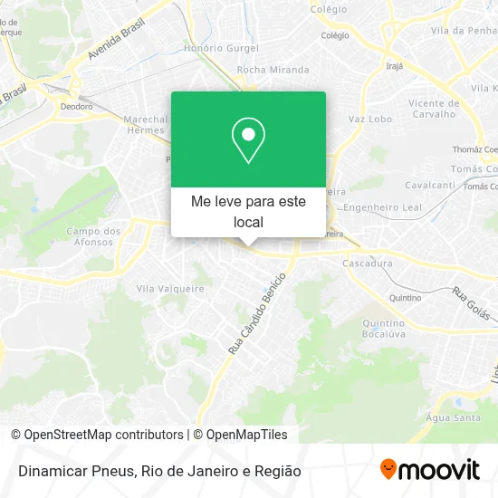 Dinamicar Pneus mapa