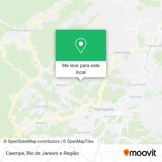 Caempe mapa