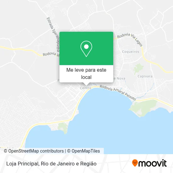 Loja Principal mapa