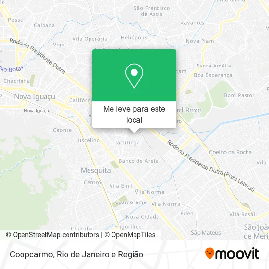 Coopcarmo mapa