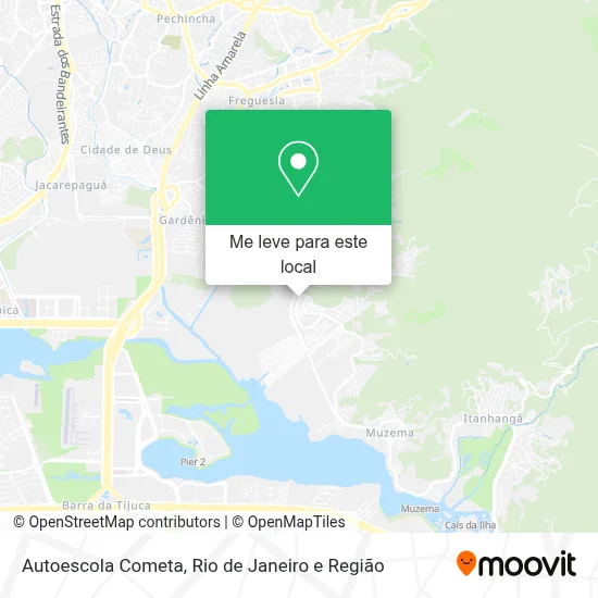 Autoescola Cometa mapa