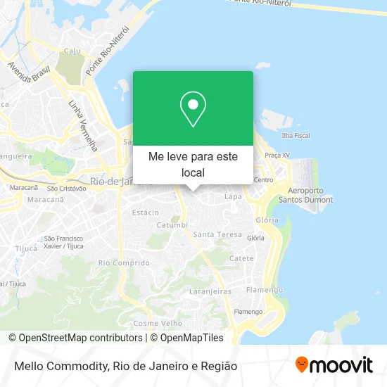 Mello Commodity mapa