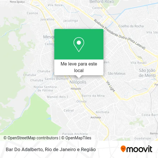 Bar Do Adalberto mapa