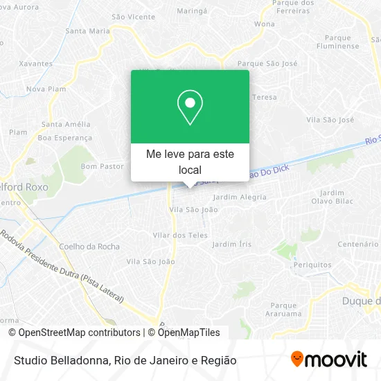 Studio Belladonna mapa