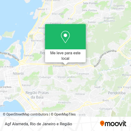 Agf Alameda mapa