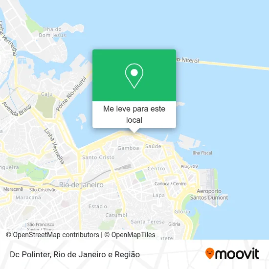 Dc Polinter mapa