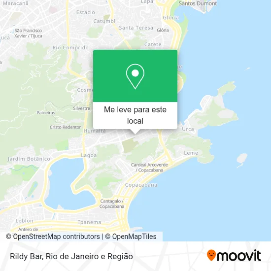 Rildy Bar mapa