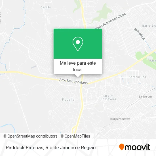 Paddock Baterias mapa