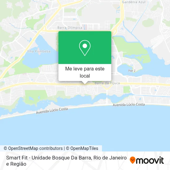 Smart Fit - Unidade Bosque Da Barra mapa