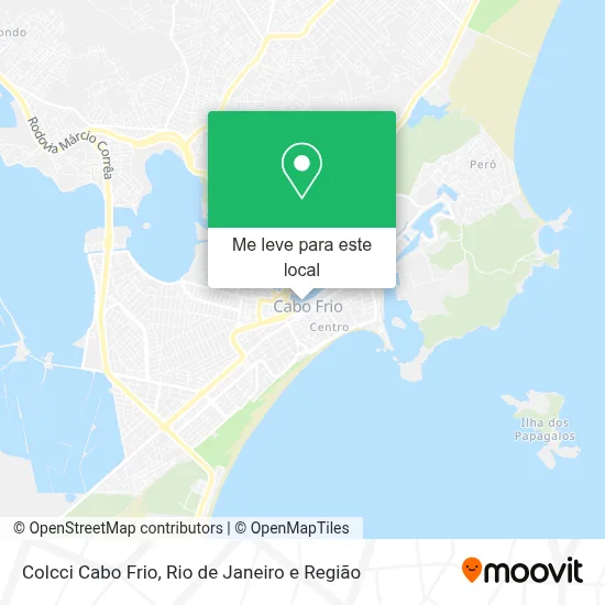Colcci Cabo Frio mapa