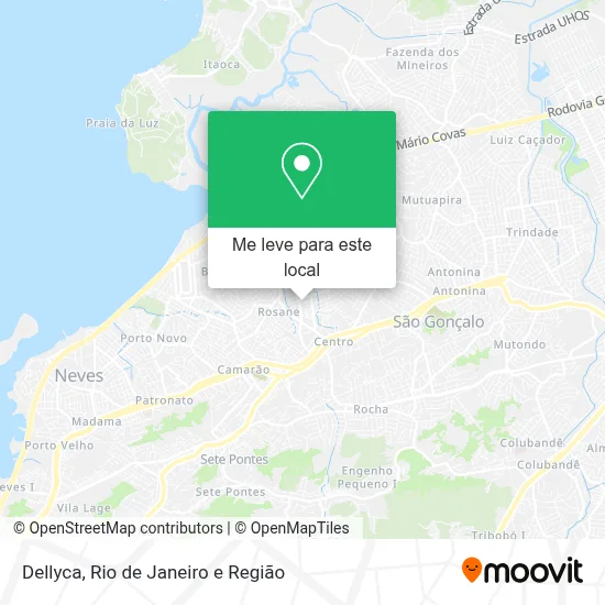 Dellyca mapa