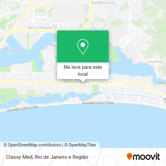 Classy Med mapa