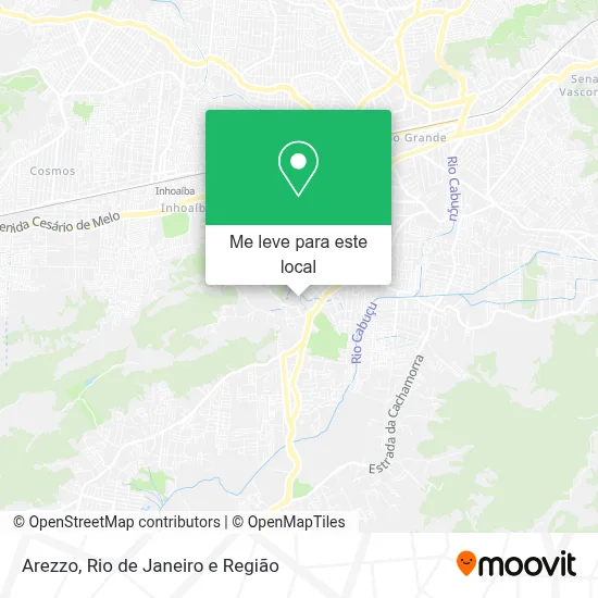 Arezzo mapa