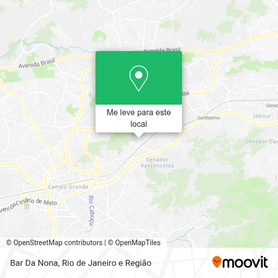 Bar Da Nona mapa