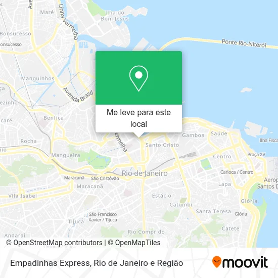 Empadinhas Express mapa