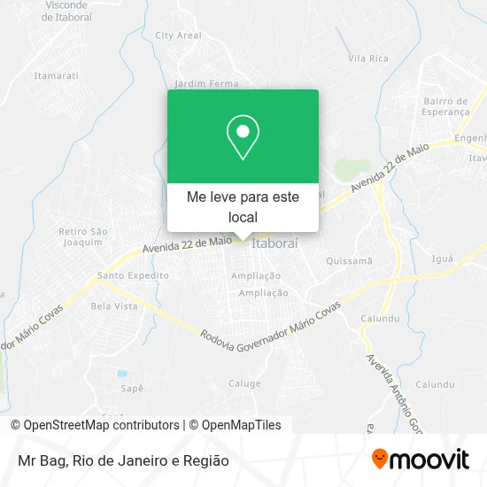 Mr Bag mapa