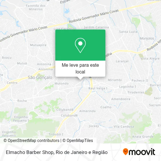 Elmacho Barber Shop mapa