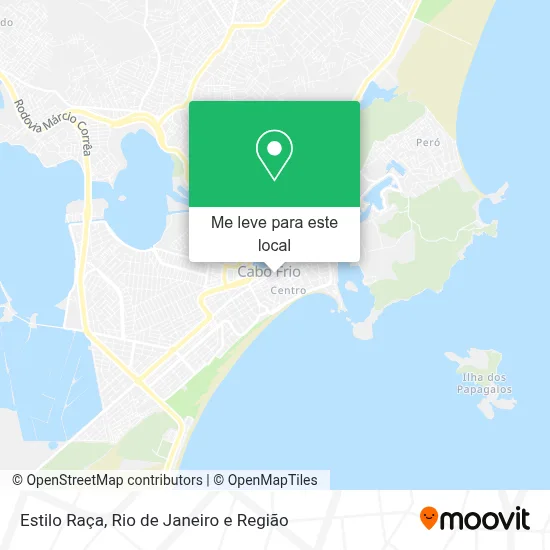 Estilo Raça mapa