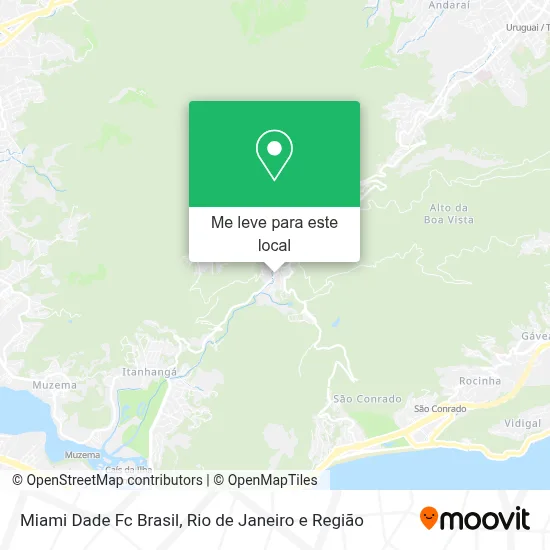 Miami Dade Fc Brasil mapa