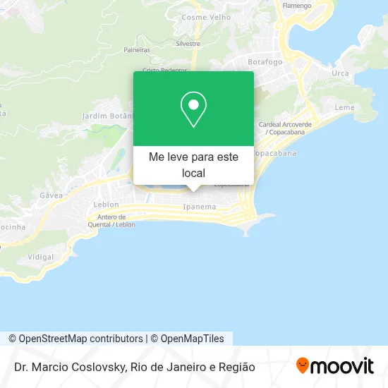 Dr. Marcio Coslovsky mapa