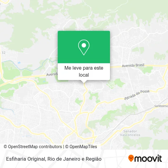 Esfiharia Original mapa
