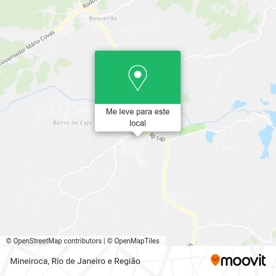 Mineiroca mapa