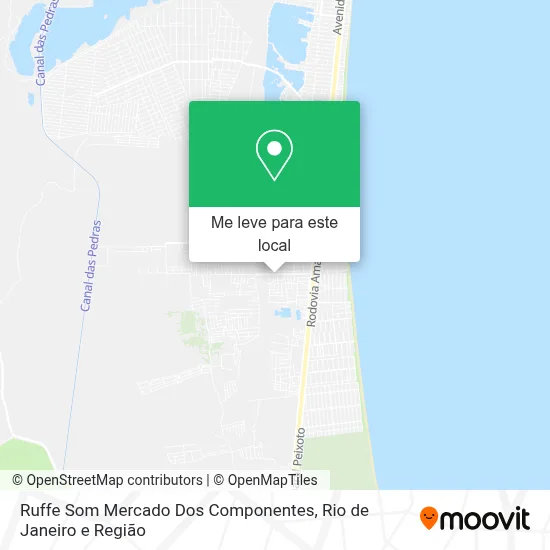 Ruffe Som Mercado Dos Componentes mapa