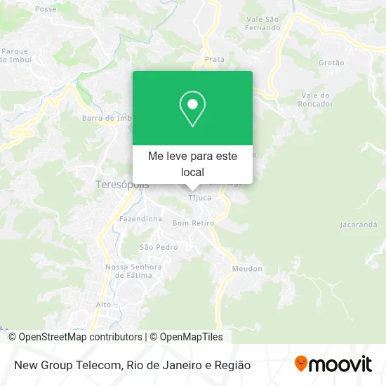 New Group Telecom mapa