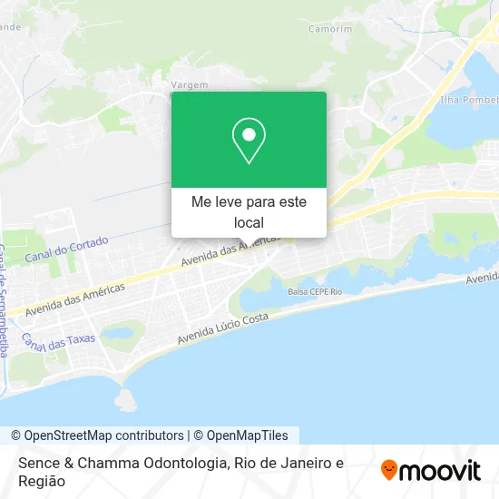 Sence & Chamma Odontologia mapa